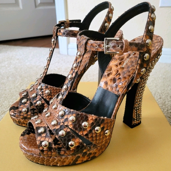 Rosanna Runway Python Michael Kors Collection heel - Picture 4 of 16